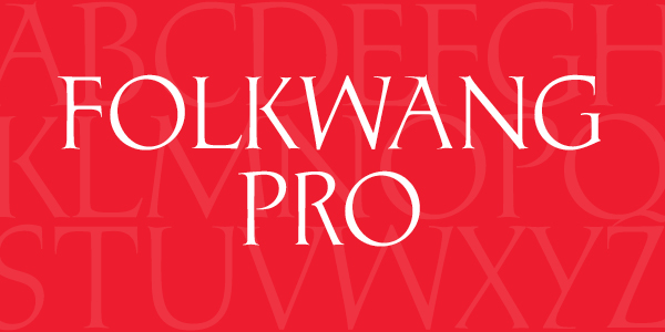 Font P22 Folkwang Pro